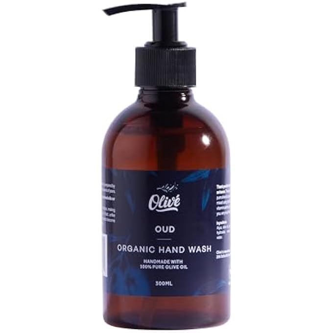 OLIVE MADE WITH NATURAL INGREDIENTS 100% PURE E OIL LIQUID HAND WASH 300ML - OUD - Image 1
